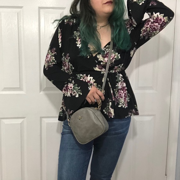 Grey Mini Crossbody - Picture 1 of 4